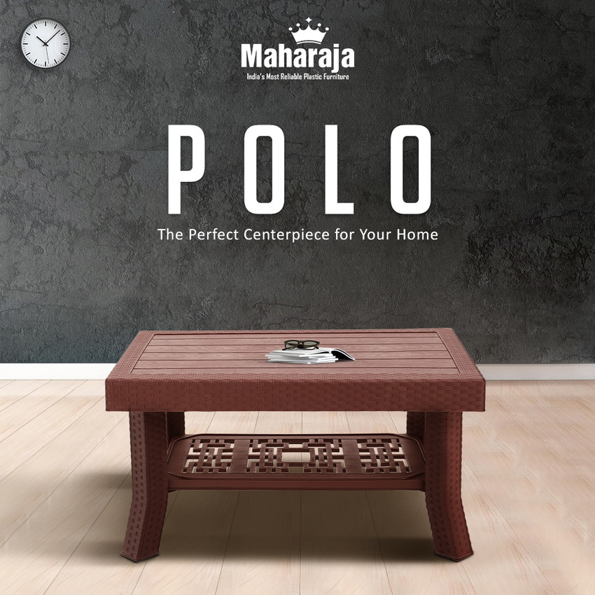 Plastic center table price sale
