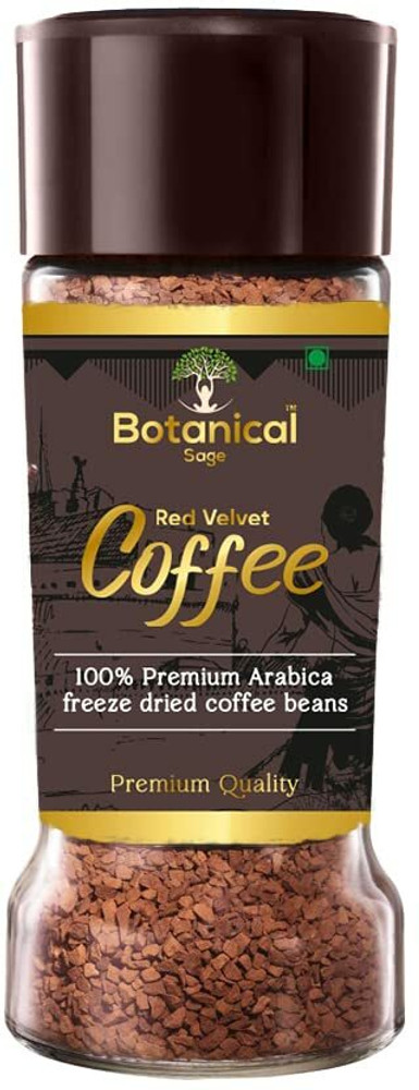 Botanical Sage Red Velvet instant coffee 100 Arabica freeze