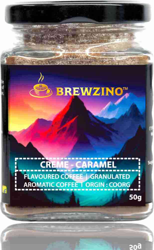 brewzino CREME CARAMEL Instant Coffee Price in India Buy