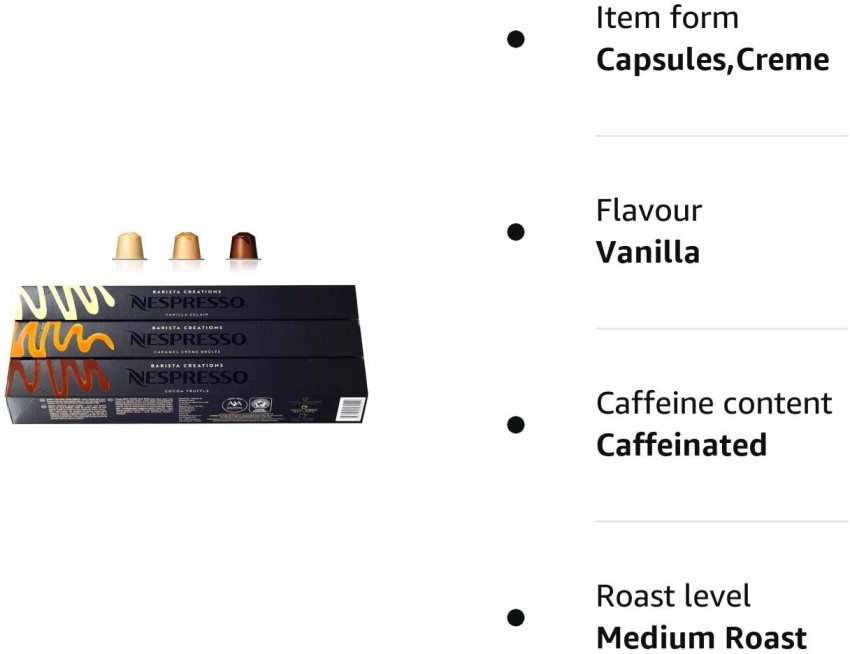 Capsule Crème brûlée compatible Nespresso