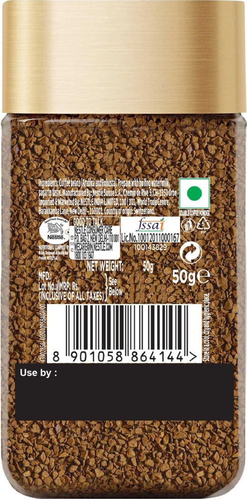 Buy Nescafe Gold Blend Instant Coffee Doy Pack 100g from pandamart  (Sathorn) online in