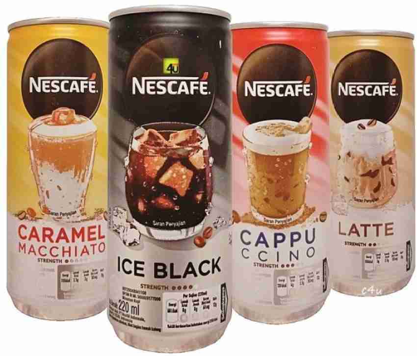 NESTLE NESCAFE Coffee Drink Cans Cappuccino Flavor Can 220ml Energy Drink  Price in India - Buy NESTLE NESCAFE Coffee Drink Cans Cappuccino Flavor Can  220ml Energy Drink online at