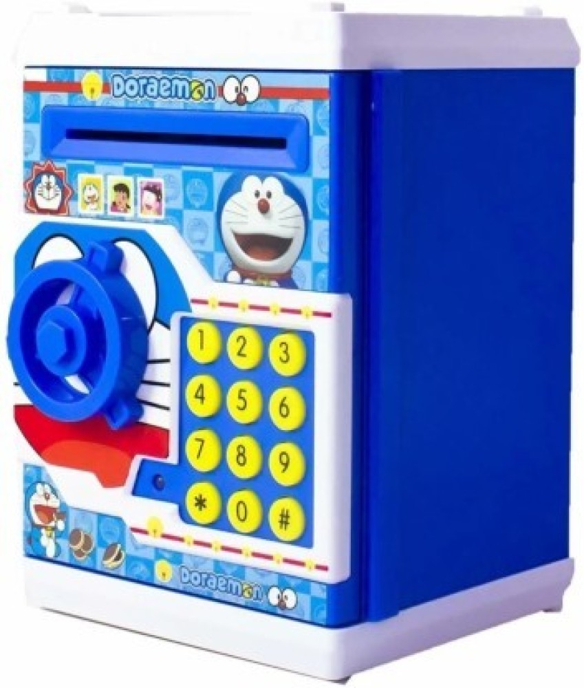 Doraemon password piggy store bank