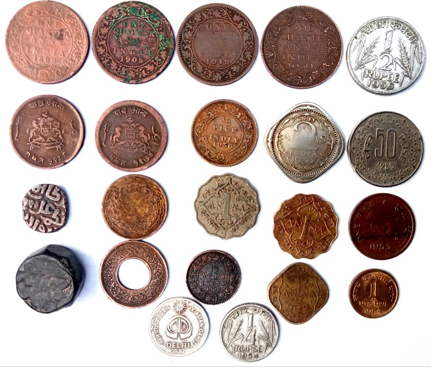 JJ Collection - Indian Currencies, Indian Coins, Rare Ancient India Coins, Republic and Commemorative Coins of India, Old Indian Coins, India  Government IG Mint Coins