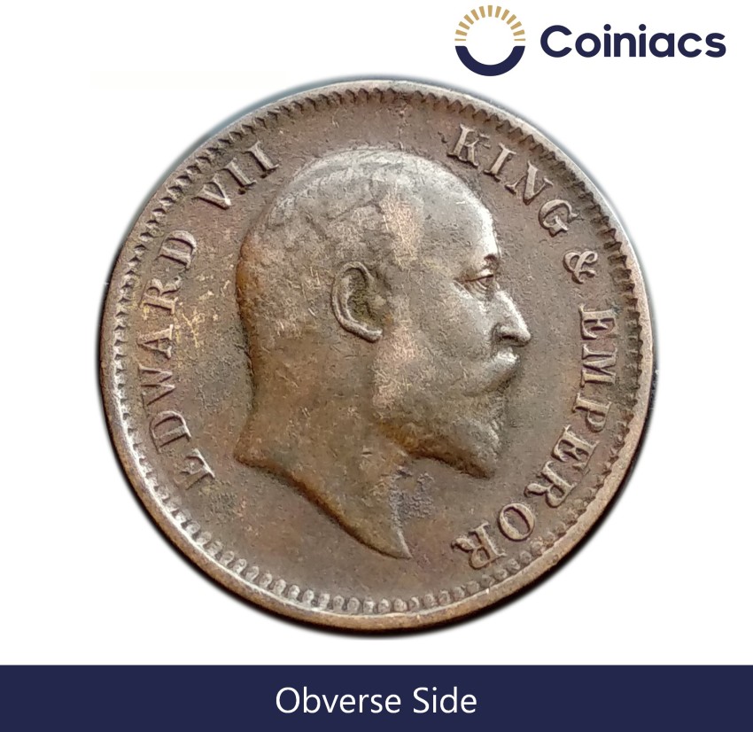 One Quarter Anna Victoria Empress Copper old coin - Coiniacs