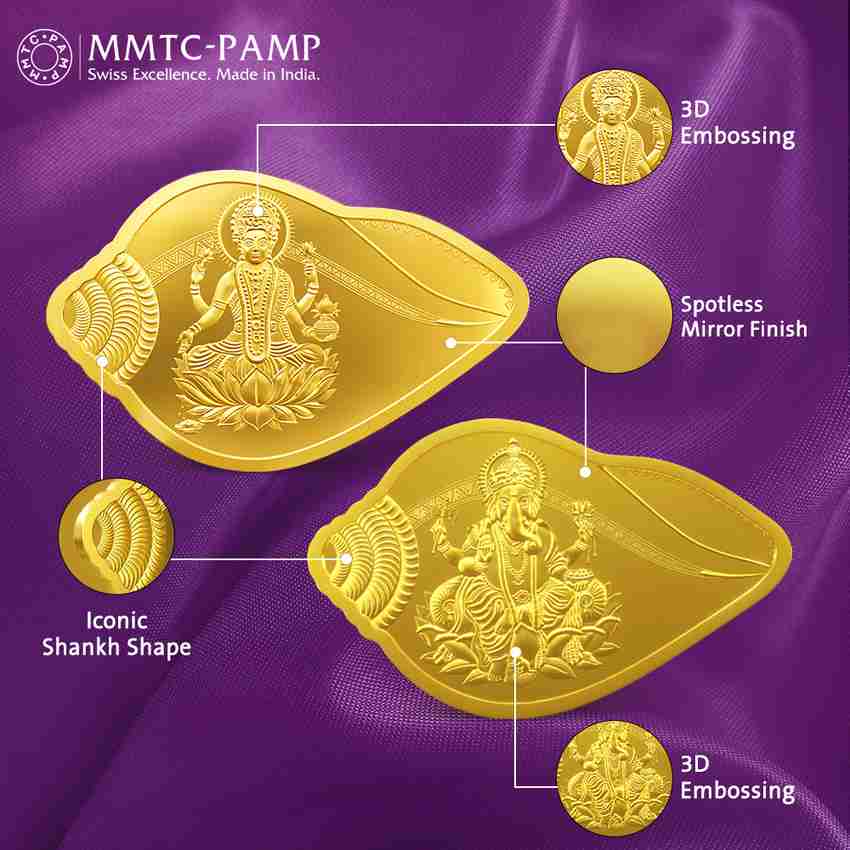 RSBL Laxmi Ganpati Gold Coin
