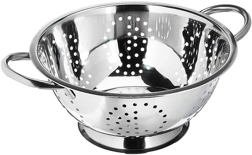 ERcial Store Stainless Steel Colander Strainer Sieve with
