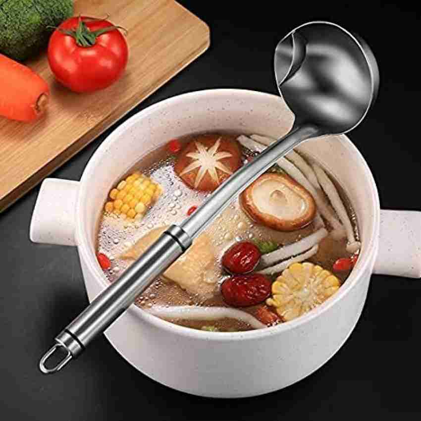 Soup Fat Oil Separator Kitchen Gadgets Ladles Skimmer Spoon Strainer  Kitchen Scoop Oil Filter Kitchen Accessories Free Shipping