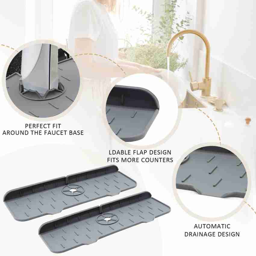 Environmentally Friend Silicone Faucet Draining Pad Rubber Kitchen