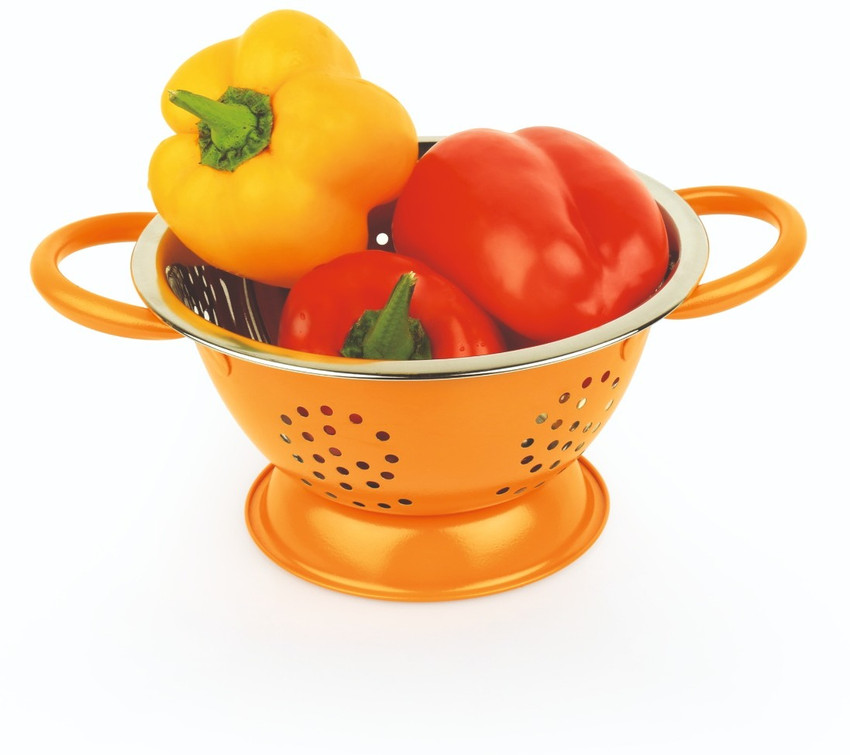 Orange colander top