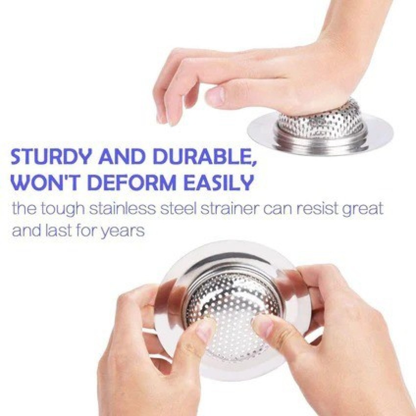 1pc Stainless Steel Sink Drain Basket Sink Kitchen Sink Washbasin