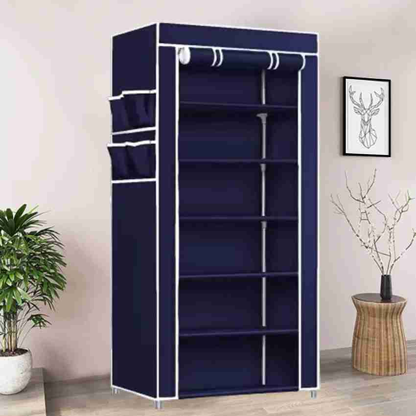 SHYAM JI 2 4 Layer Multipurpose Baby Foldable Fabric Carbon Steel Collapsible Wardrobe Price in India Buy SHYAM JI 2 4 Layer Multipurpose Baby Foldable Fabric Carbon Steel Collapsible Wardrobe online ...