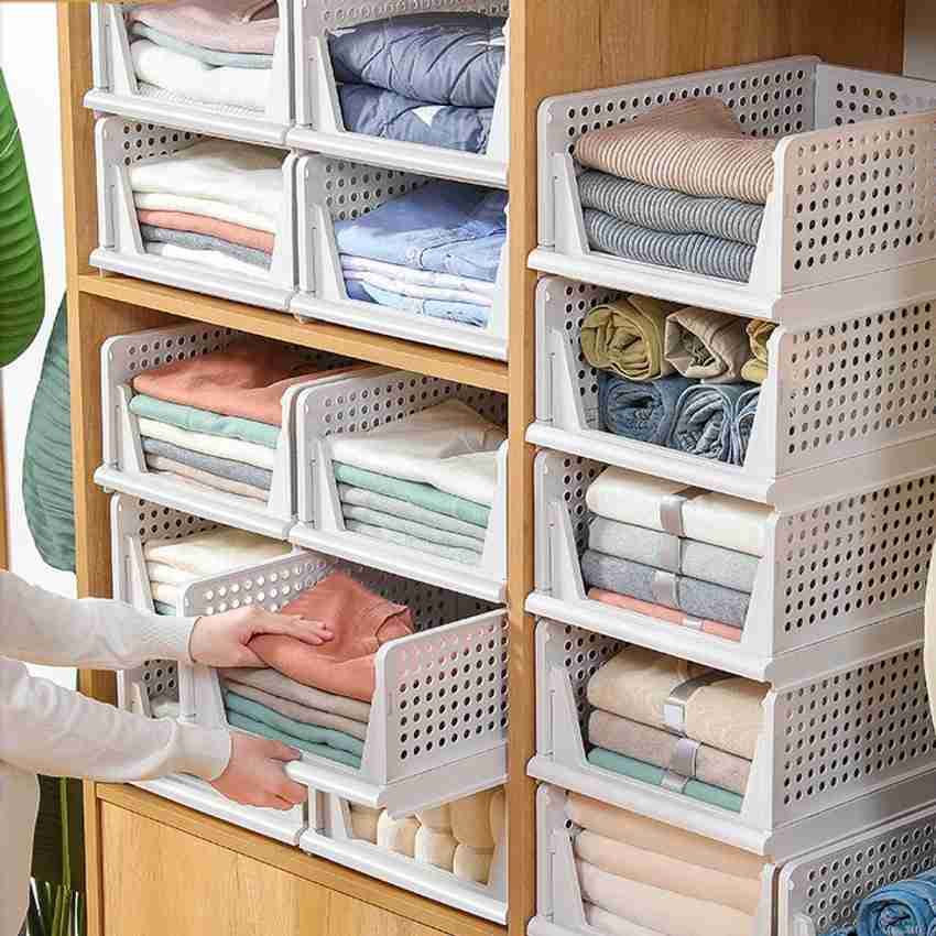 JD FRESH 4 Pieces Clothes Organizer For Wardrobe Cupboard Organizer For Clothes Drawer Divider Price in India Buy JD FRESH 4 Pieces Clothes Organizer For Wardrobe Cupboard Organizer For Clothes Drawer