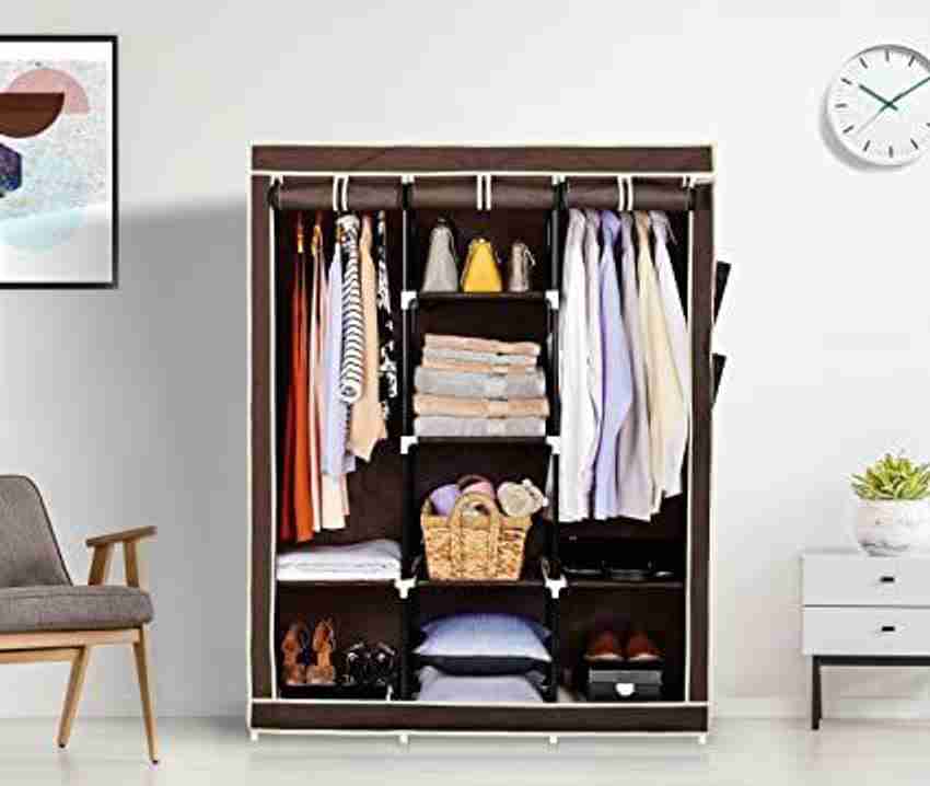 Solimo 3 door foldable wardrobe cheap