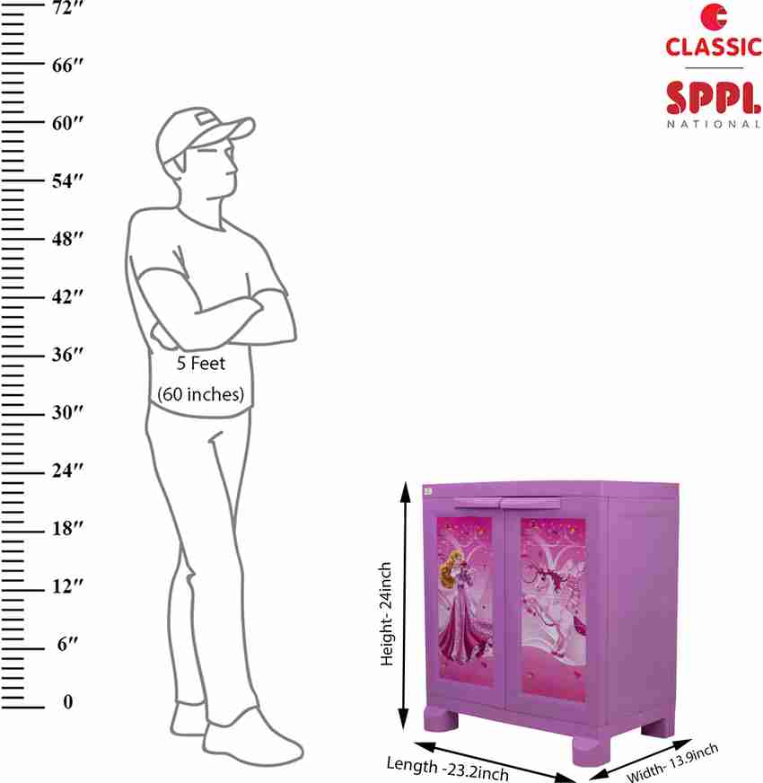 Classic Furniture Liberty 2ft Barbie Unicorn theme Wardrobe Closet Storage Unit in Pink colour PP Collapsible Wardrobe Price in India Buy Classic Furniture Liberty 2ft Barbie Unicorn theme Wardrobe ...