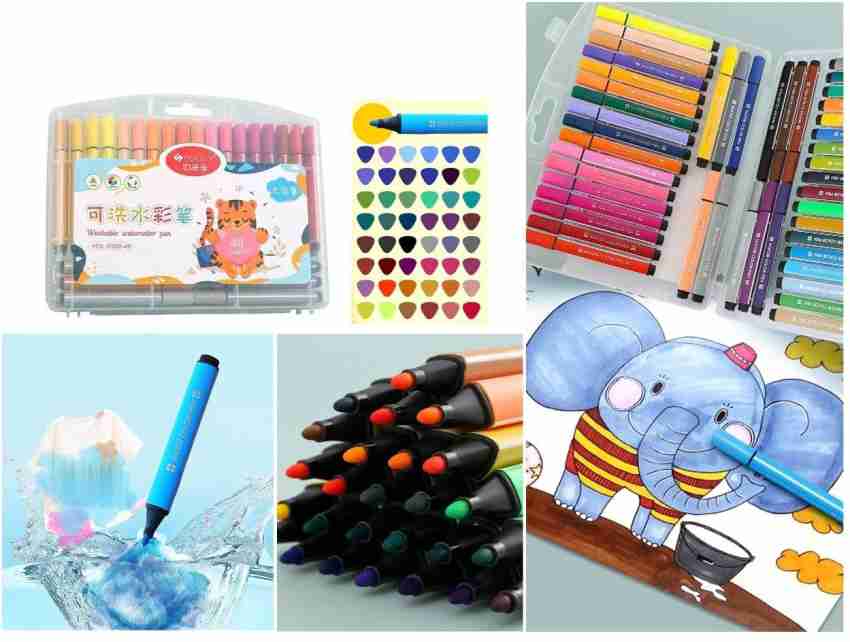 Water Based Ink Non Toxic Multi-Color Sketch Pens at Best Price in Mumbai