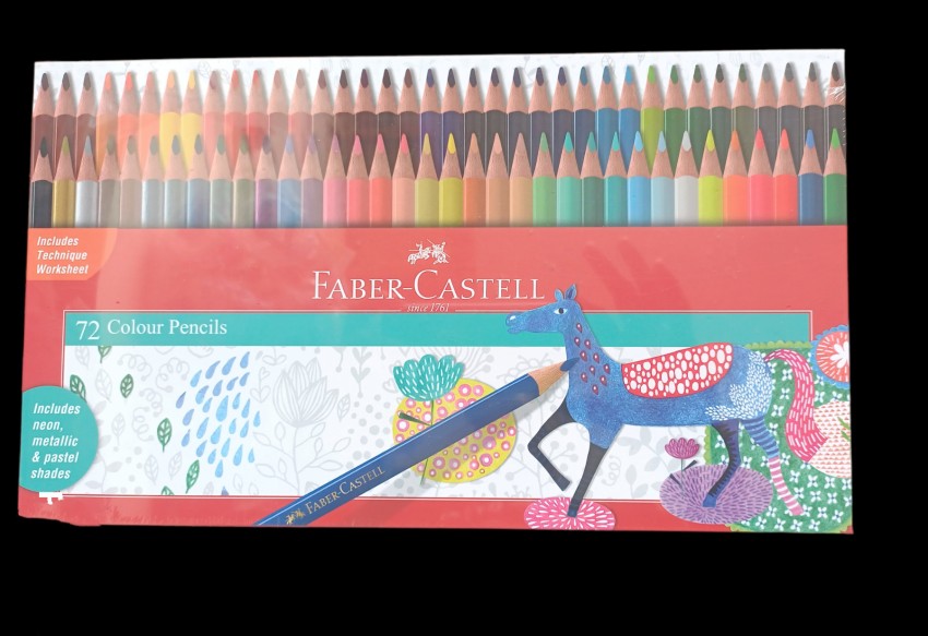 72 Watercolor Pencil set, Castle Art Supplies NA