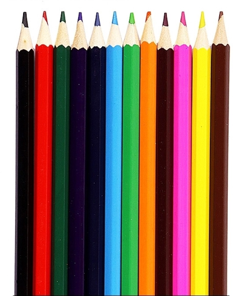 Vintager Vibrant Spectrum: High-Quality Color Pencils for  Artists and Creatives Traingular Color Pencil Shaped Color Pencils 