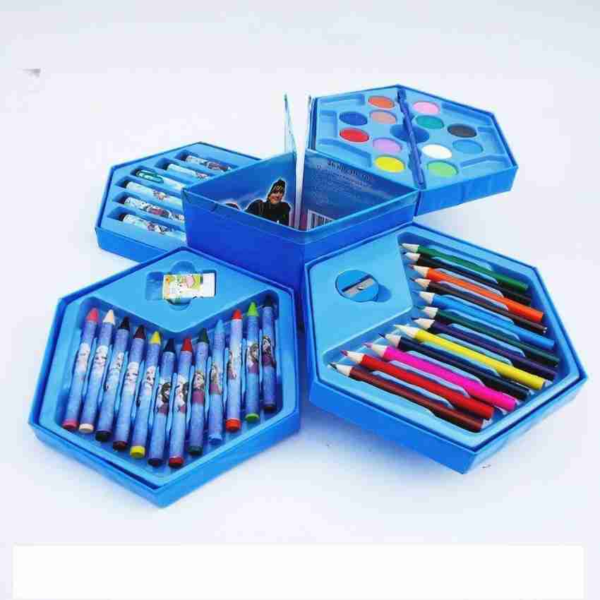 AEXONIZ TOYS Color Box for Kids Colors Box,Color Pencil,Crayons, Water  Color, Sketch Pens Set of 46 Pieces for Kids Best Birthday Gift & Return  Gift