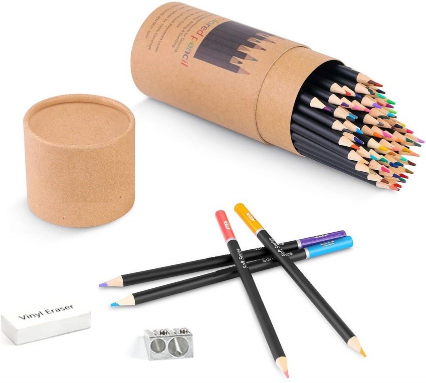 1set Colored Pencils Set 24 Colors Drawing Pencil Sketch Pencils In Tin  Case  SHEIN