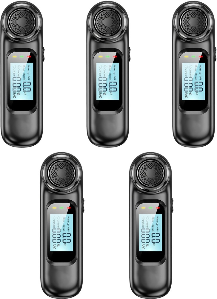 NOVATEK Elektronischer Alkoholtester, Portabler Alkoholtest präzise  zugelassen, Alkoholtester LCD, Alkoholtester für Fahrsicherheit, Auto/ Alkohol