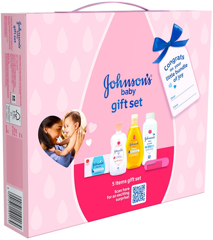 JOHNSON'S BABY Gift Pack  (Pink)