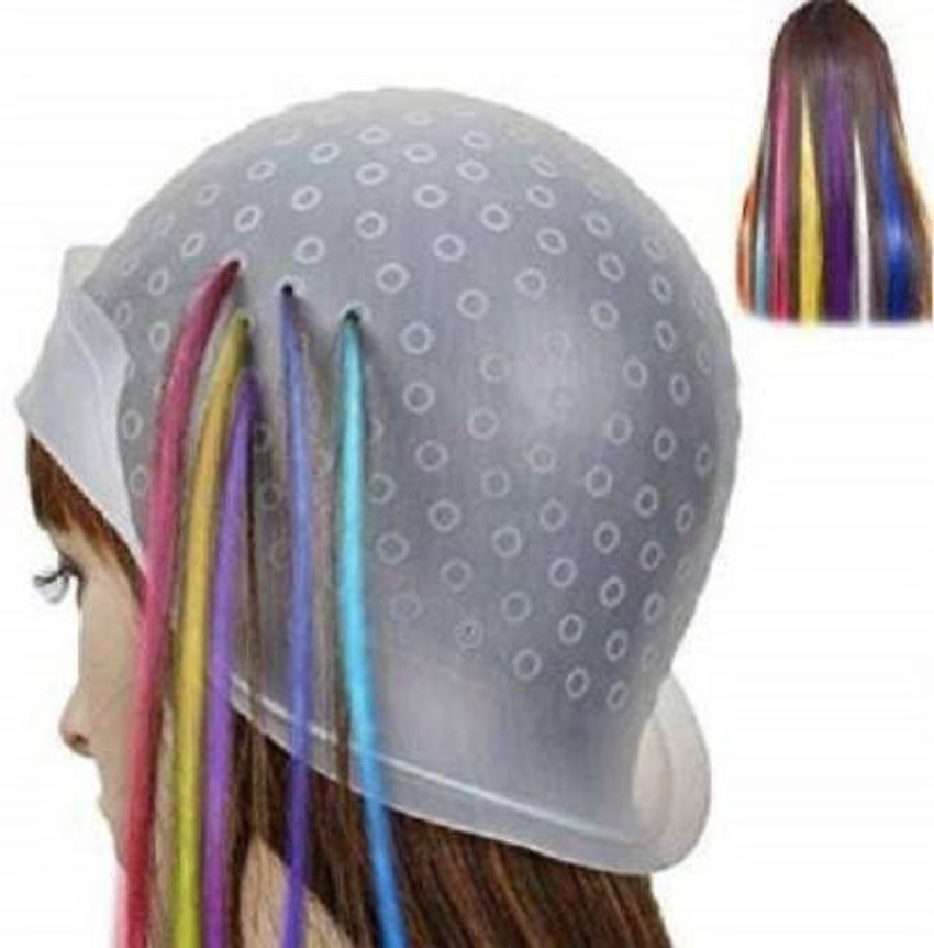 Shunfi Reusable Hair Coloring Highlighting Cap With Coloring Hair Hook Professional Salon Silicone Hairdressing Price in India Buy Shunfi Reusable Hair Coloring Highlighting Cap With Coloring Hair Hoo...