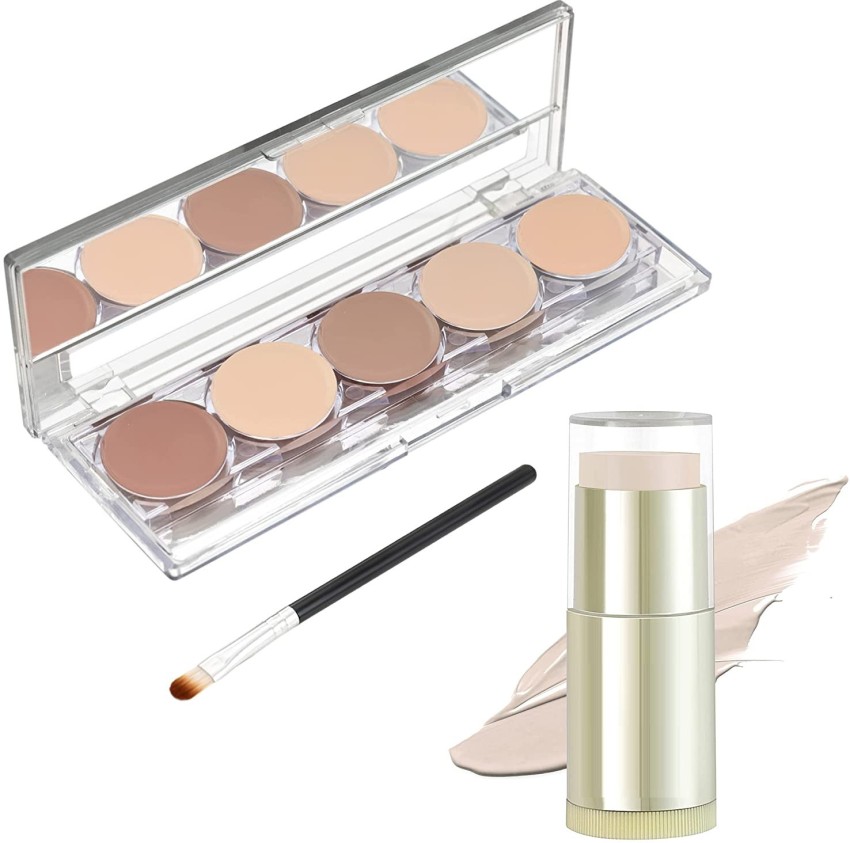 15 Colour Makeup Contour Palette-Cream Concealer Kit- Blemish Face Contouring Highlighter Palette- Sleek Cosmetics Professional Base Foundation Beauty