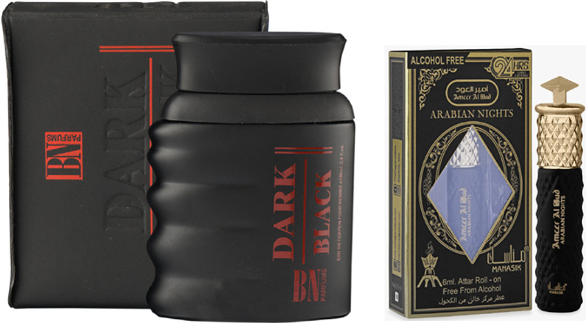 Dark black new arrivals perfume pour homme