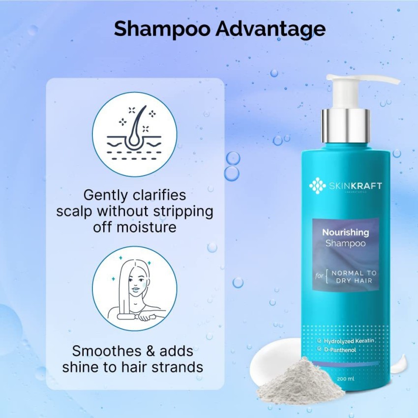 Skinkraft hair Combo For Dry & Frizzy Hair (Shampoo 200 ml & Conditioner  200 ml) Price in India - Buy Skinkraft hair Combo For Dry & Frizzy Hair  (Shampoo 200 ml 