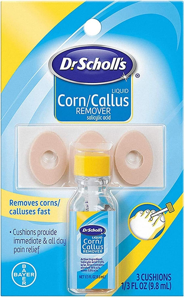 Scholl callus online remover liquid