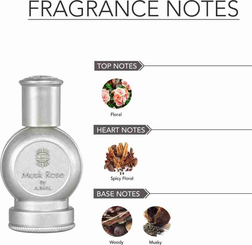 Buy Ajmal MUSK ROSE Floral Attar online at Flipkart