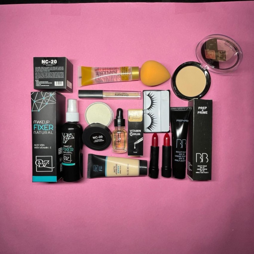 Buy Beauzy A complete makeup combo of 12 extra ordinary makeup kit that you  will need everytime! Online at Best Prices in India - JioMart.