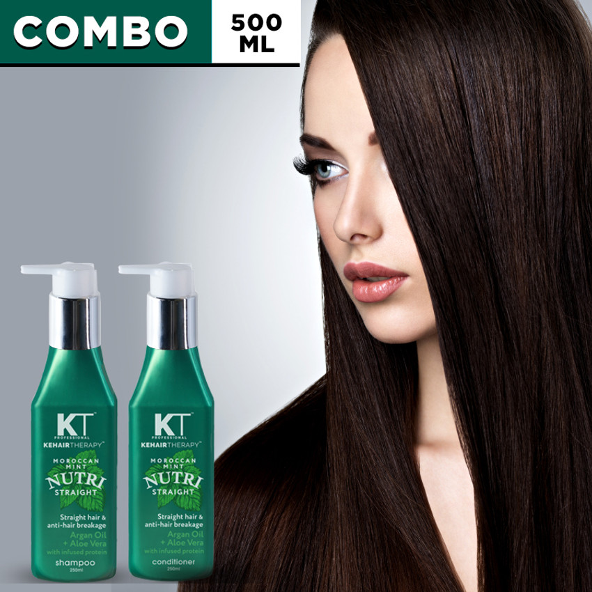 KEHAIRTHERAPY Professional Nutri Straight Shampoo Conditioner 250ml Each For Straight Hair Anti hair Breakage Price in India Buy KEHAIRTHERAPY Professional Nutri Straight Shampoo Conditioner 250ml Eac...