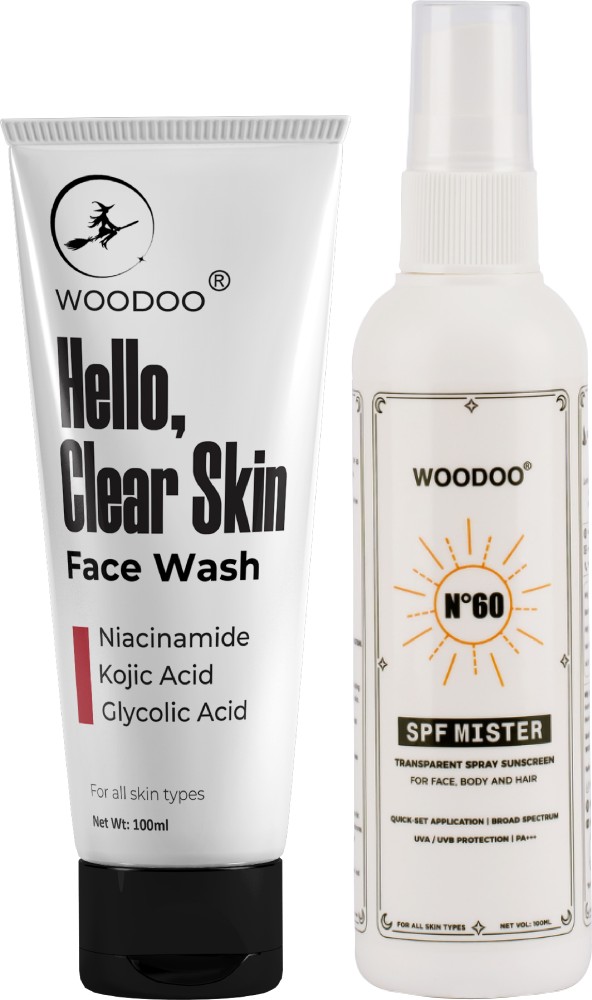 Woodoo Hello Clear Skin Face Wash, Kojic Acid