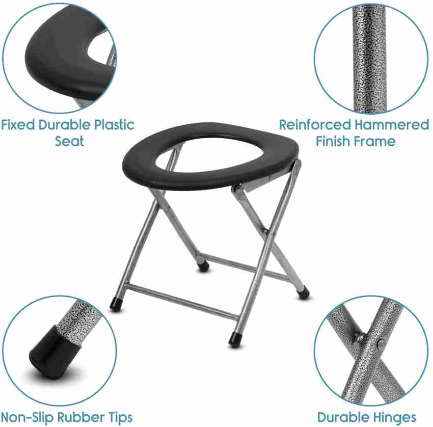 KosmoCare Folding Commode Chair