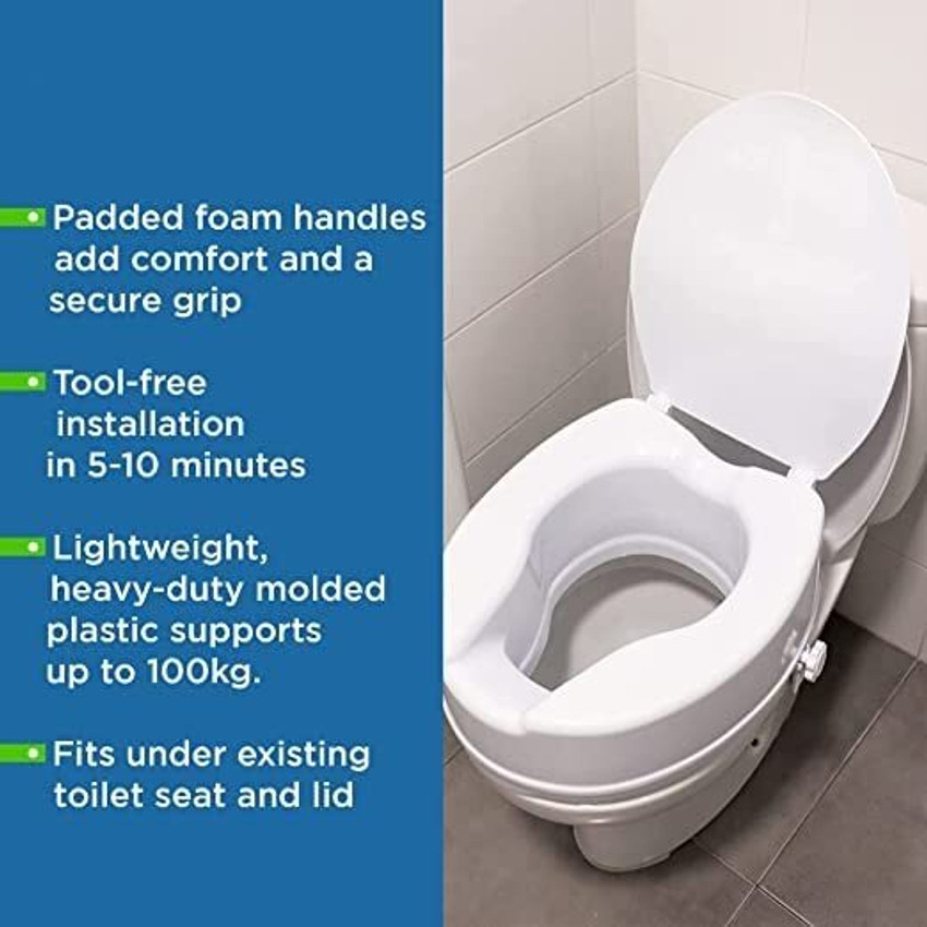 Foam toilet 2025 seat riser