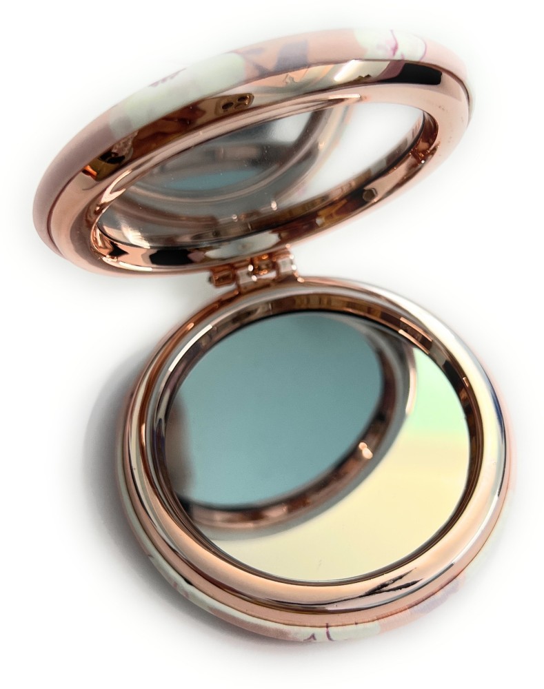 TERATERA Portable Round Mirror, Mini Mirror, Travel Makeup Mirrors