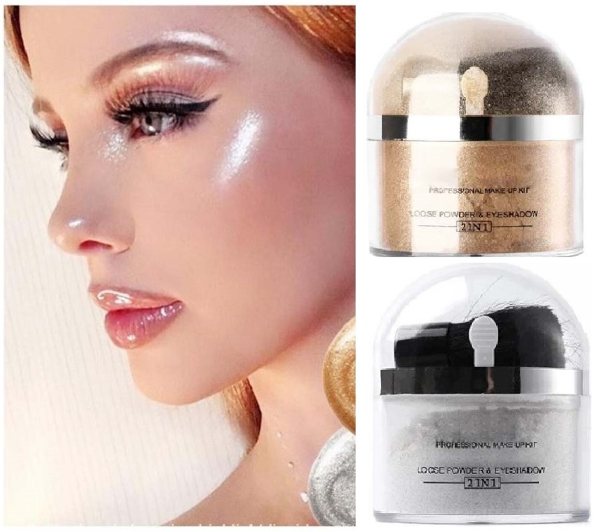 REIMICHI shimmery shiny powdery face & body powder highlighter Combo of 2  Compact - Price in India, Buy REIMICHI shimmery shiny powdery face & body  powder highlighter Combo of 2 Compact Online