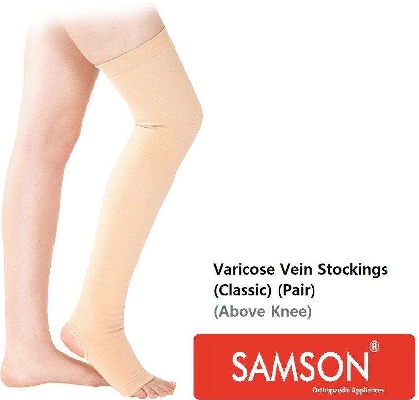 Classic Varicose Vein Stockings Above Knee Class 2 - Comprezon