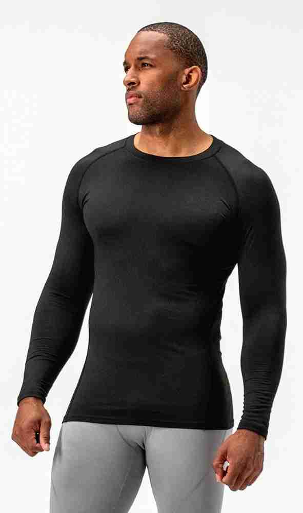 KYK Men's Compression T-Shirt Top Skin Tights Fit Lycra Inner
