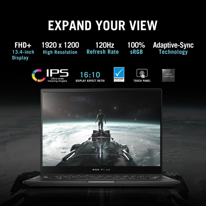 ASUS ROG Flow X13 AMD Ryzen 7 Octa Core 6800HS - (32 GB/1 TB SSD 