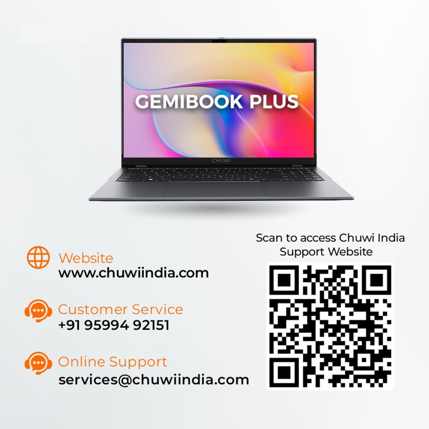 Chuwi Ordinateur Portable GemiBook Plus 15.6´´ Celeron N100/8GB