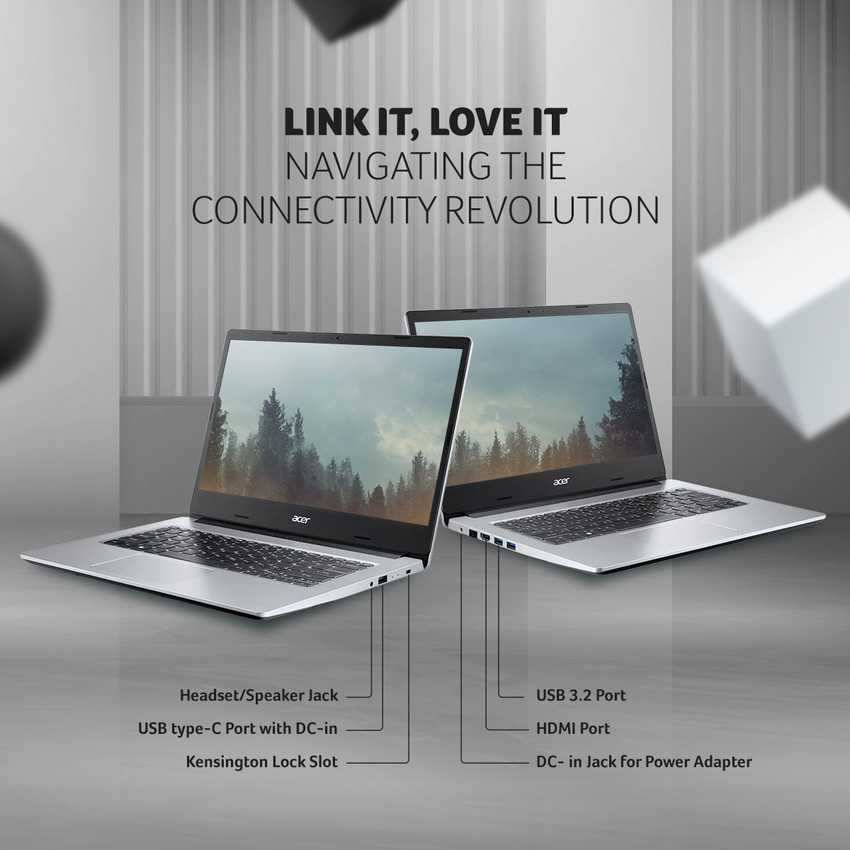 Acer Aspire 3 14 Metal Body Intel Core i3 12th Gen N305 - (8 GB/512 GB  SSD/Windows 11 Home) A314-36M Thin and Light Laptop Rs.45999 Price in India  - Buy Acer Aspire