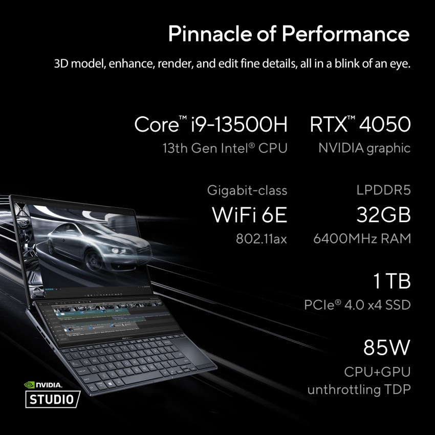 asus zenbook pro duo 14 32gb ram