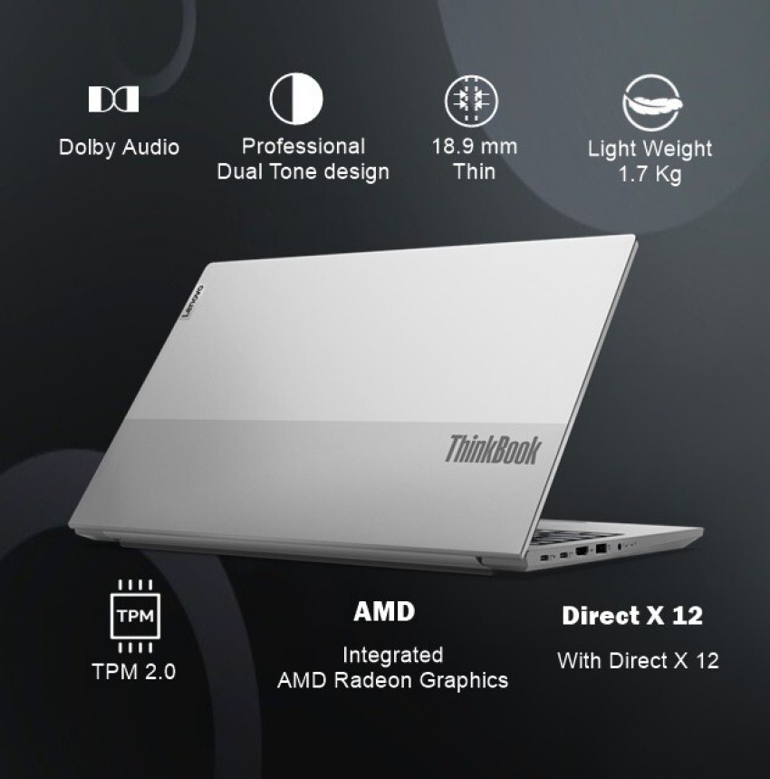 Lenovo ThinkBook 15 G3 (2024) AMD Ryzen 3 Quad Core 5300U - (8 GB 
