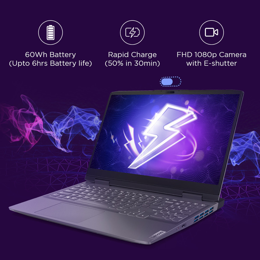 Lenovo Loq 15 15.6 Gaming Laptop Fhd 144hz Amd Ryzen 7-7840hs 16gb Ram  512gb Ssd Nvidia Geforce Rtx 4060 8gb Windows 11 Onyx Grey : Target