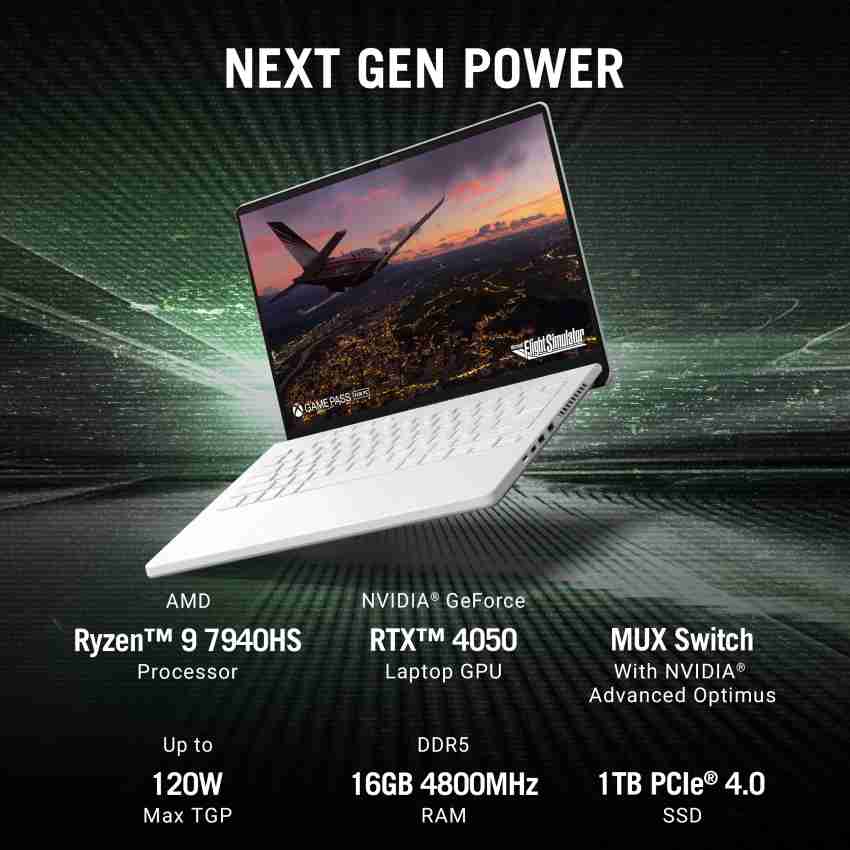 ASUS ROG Zephyrus G14 (2023) with 76WHr Battery, AI Powered AMD 