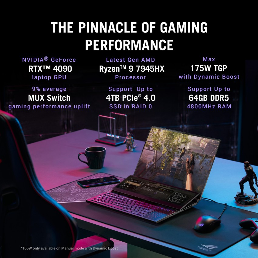 Explosion du prix du PC portable gaming ASUS ROG Zephyrus Duo 16