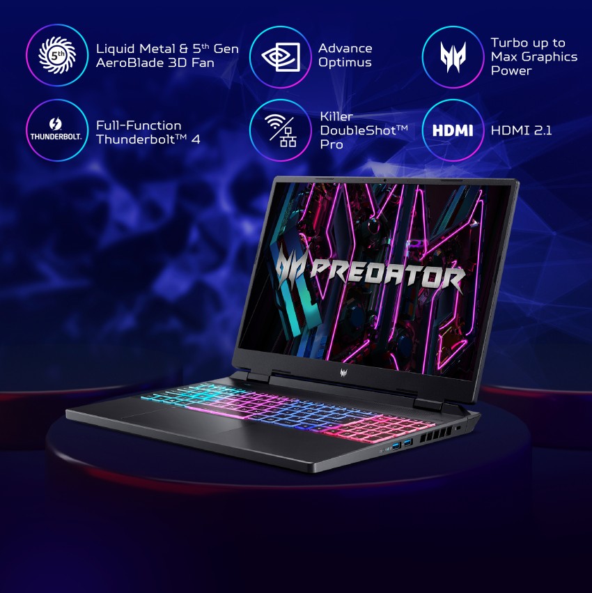 Acer Predator Helios Neo 16 PHN16-71 2023 Gaming Laptop (13th Gen
